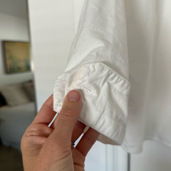 Djerf Avenue White Button Up - Picture 5 of 10